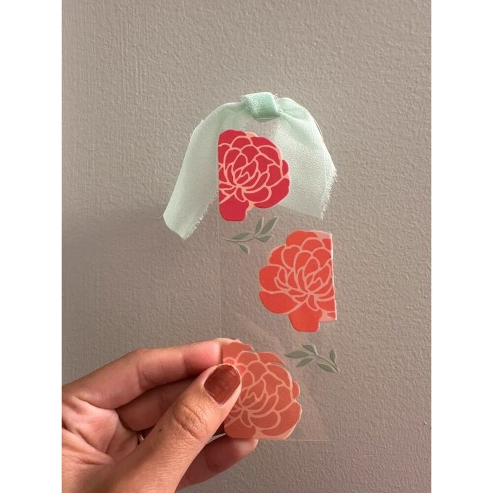 Floral bookmark